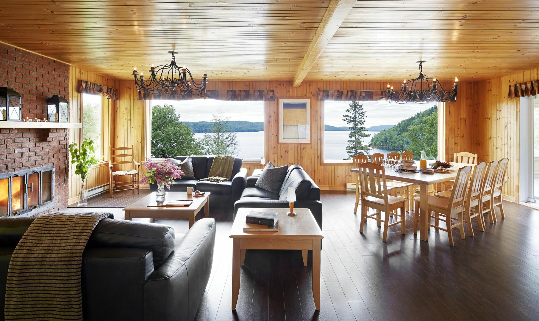 Auberge Du Lac-A-L'Eau-Claire Сен-Алексис-де-Мон Екстериор снимка